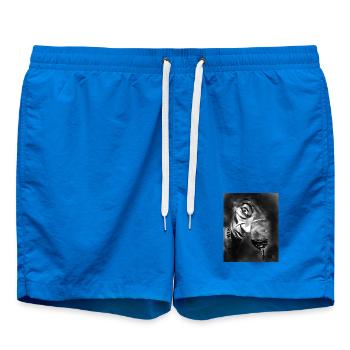 Monochrome Mirage-Glas und Blick - Badeshorts - Cobalt blue - Vorne