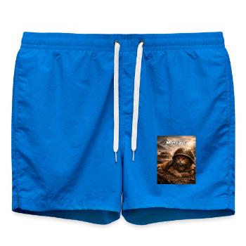 Monday Cat - Badeshorts - Cobalt blue - Vorne