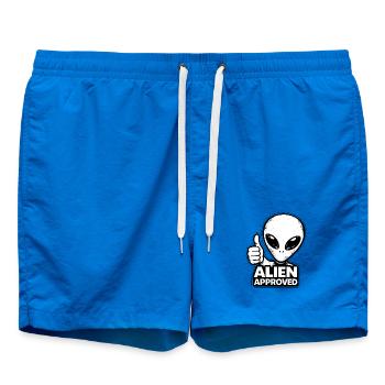 Pouce levé approuvé par l’extraterrestre En haut Alien - Short de bain - cobalt blue - Devant