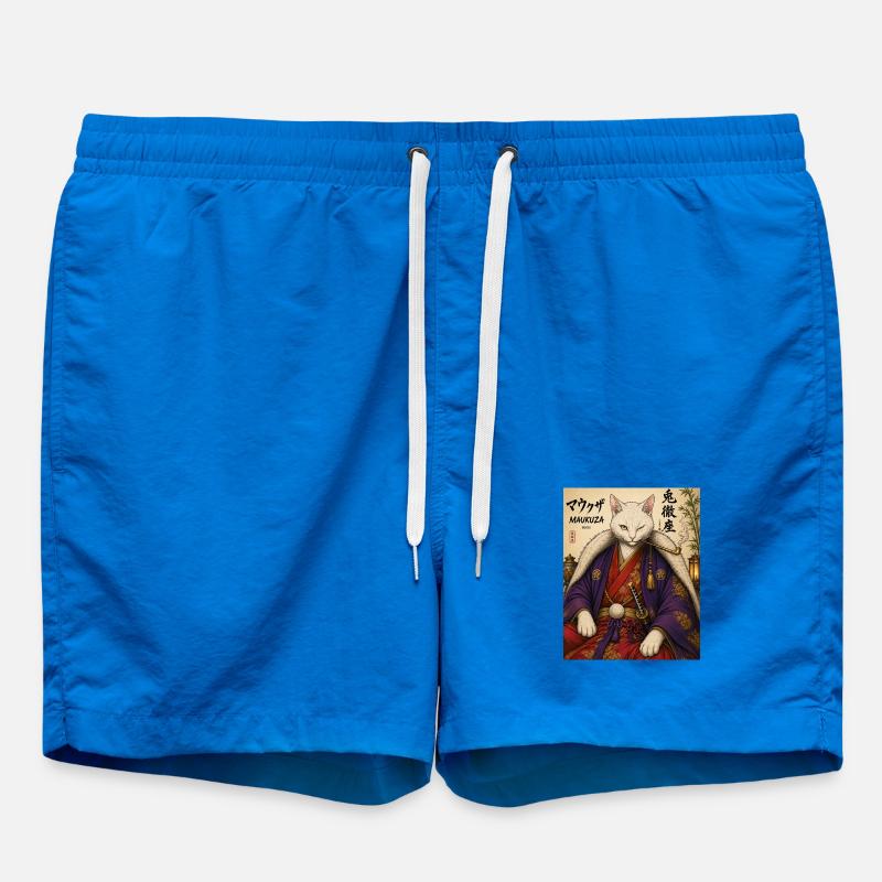 Maukuza Samurai Katze - Badeshorts - Cobalt blue