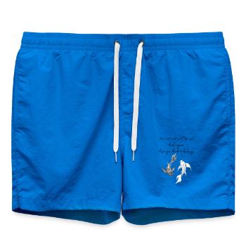 Vous ne pouvez pas attendre que la vie ne soit plus dure - Short de bain - cobalt blue - Devant