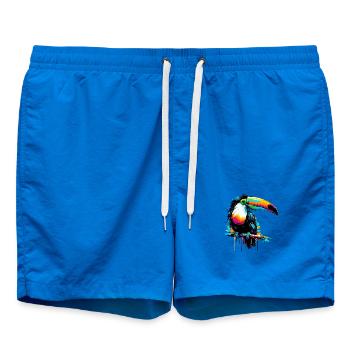 Tukan - Badeshorts - Cobalt blue - Vorne - AI Model Male 185 light (185cm)