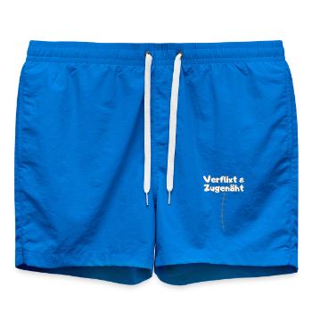 Verflixt & Zuenäht – Chemise Scar Pride - Short de bain - cobalt blue - Devant