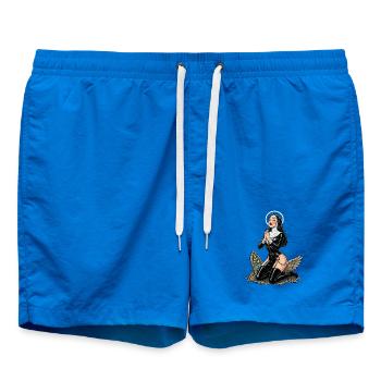 Sainte nonne à genoux - Short de bain - cobalt blue - Devant