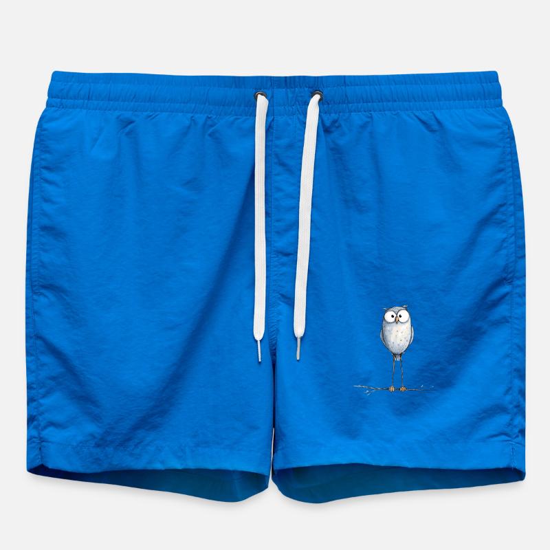 Hibou mignon - Short de bain - cobalt blue
