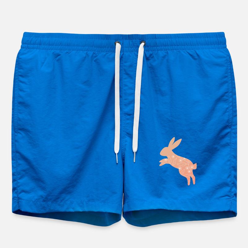 Easter Bunny Easter - Swim Trunks - cobalt blue