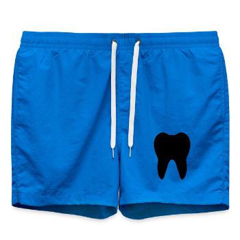 Dents dentaires - Short de bain - cobalt blue - Devant