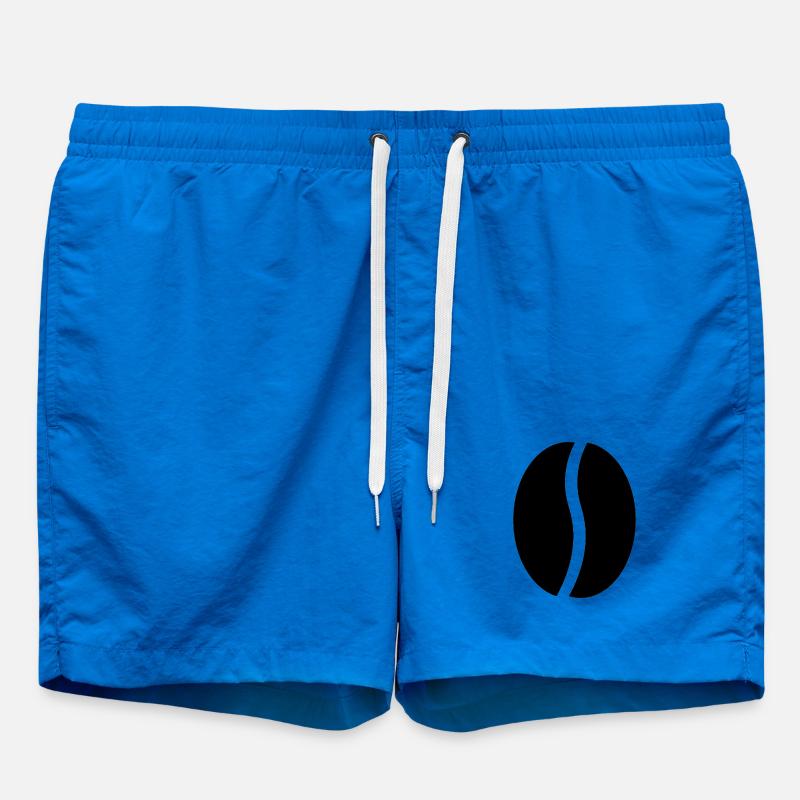 Coffee Beans - Swim Trunks - cobalt blue
