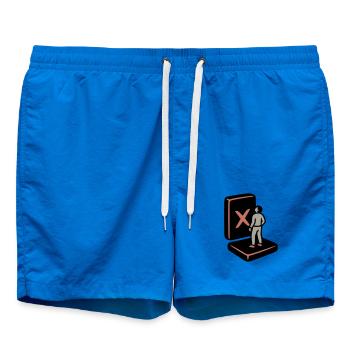  Boulderwand Klettern Bouldern Kletterhalle - Badeshorts - Cobalt blue - Vorne