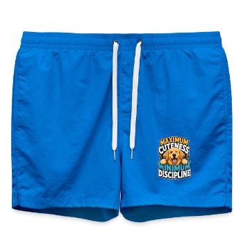 Golden retriever - Short de bain - cobalt blue - Devant - AI Model Male 185 light (185cm)