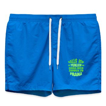 JGA Franz - Badeshorts - Cobalt blue - Vorne - AI Model Male 185 light (185cm)