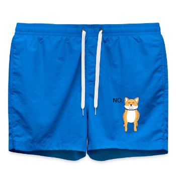 Chien Shiba Inu - NO - promener maîtres maîtresse Dog - Short de bain - cobalt blue - Devant