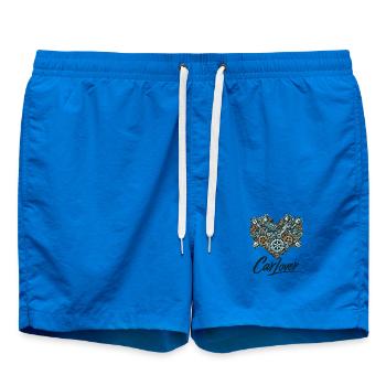 Car Lover Heart - Badeshorts - Cobalt blue - Vorne - AI Model Male 185 light (185cm)