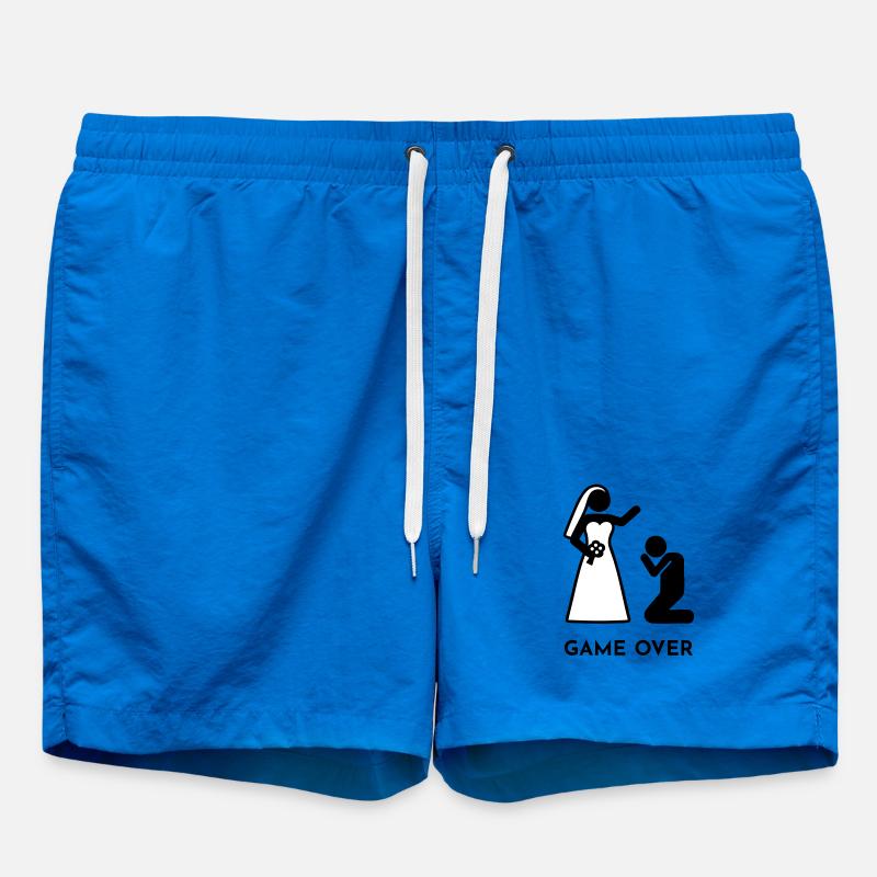 Hochzeit - Das Spiel ist vorbei - Badeshorts - Cobalt blue