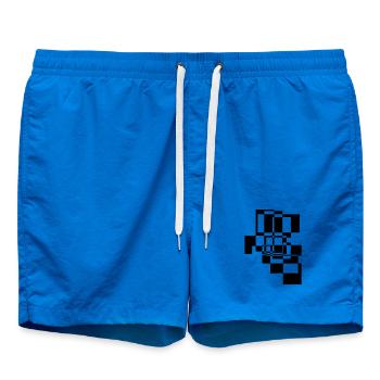Formes et motifs abstraits Cadeau - Short de bain - cobalt blue - Devant