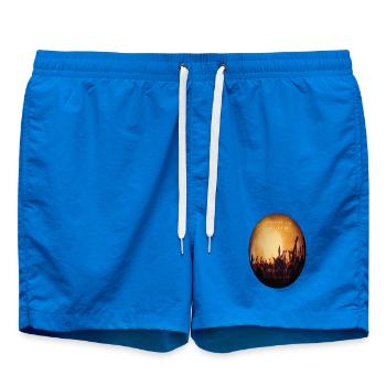 Lumière de concert : silhouette de la foule - Short de bain - cobalt blue - Devant