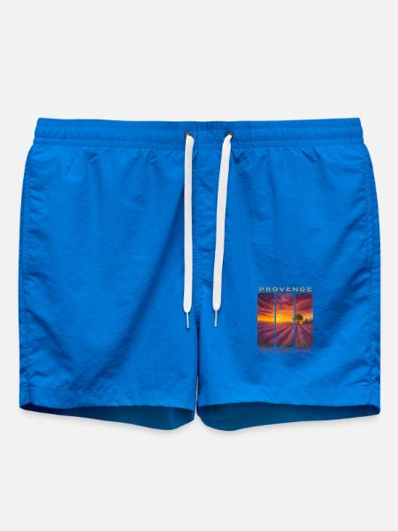 Lavender Provence - Swim Trunks - cobalt blue