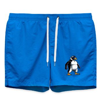 Pinguin Bodybuilder - Badeshorts - Cobalt blue - Vorne