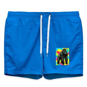 gorille - Short de bain - cobalt blue - Devant