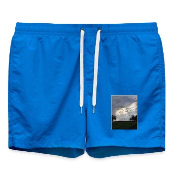 enjoy_yo_life - Badeshorts - Cobalt blue - Vorne - AI Model Male 185 light (185cm)