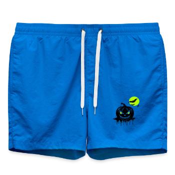 Happy Halloween - Badeshorts - Cobalt blue - Vorne - AI Model Male 185 light (185cm)