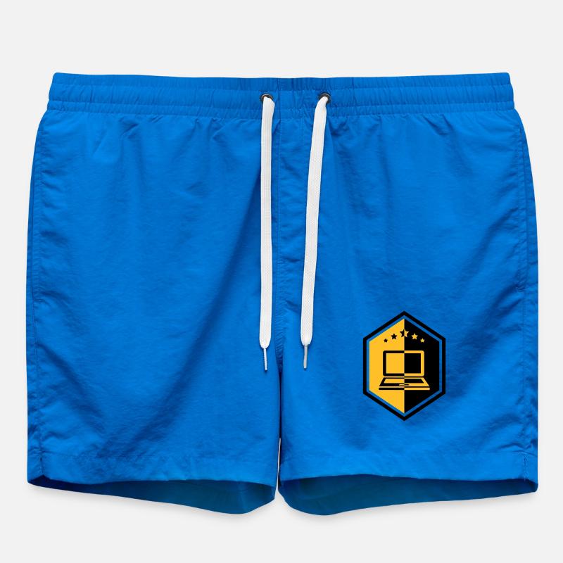 Computing / Informatik / Informatique - Badeshorts - Cobalt blue