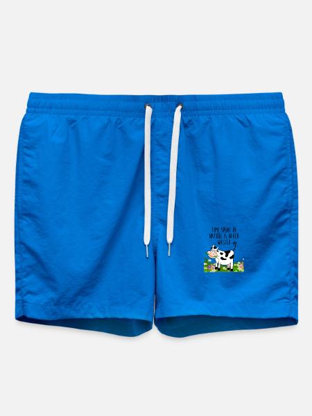 Time spent in nature - Swim Trunks - cobalt blue