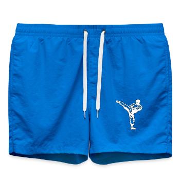 Karaté Blanc - Short de bain - cobalt blue - Devant - AI Model Male 185 light (185cm)