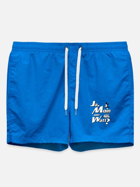 Yes, Moin or Watt? - Swim Trunks - cobalt blue