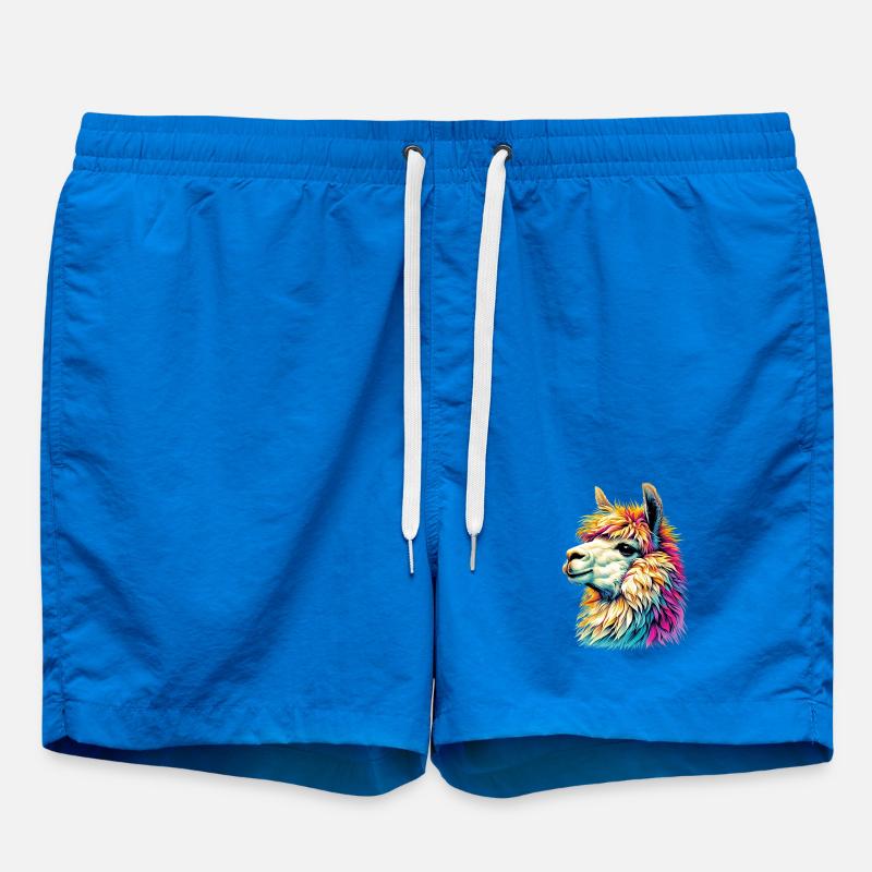 Alpaca - Swim Trunks - cobalt blue