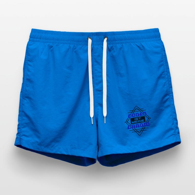 Softwareentwickler Developer Cooler Spruch Coden Badeshorts
