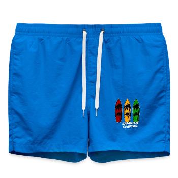 Jamaica Surfing - Badeshorts - Cobalt blue - Vorne - AI Model Male 185 light (185cm)