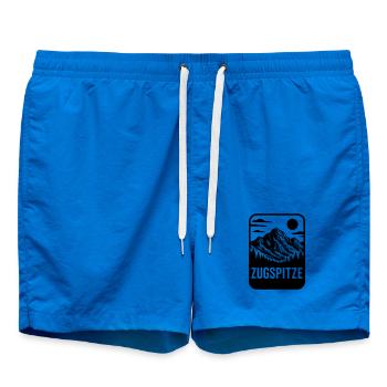 Zugspitze Berg Germany - Swim Trunks - cobalt blue - Front