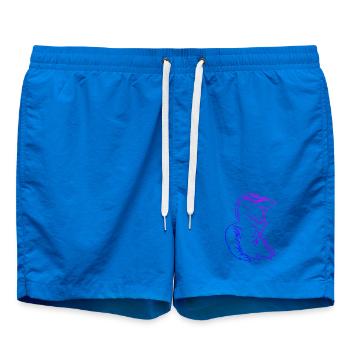 Great Motocross Gift for Motocross - Swim Trunks - cobalt blue - Front