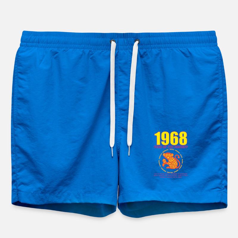 1968_MONKEY_fluor - Badeshorts - Cobalt blue