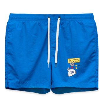 Don't do love - Badeshorts - Cobalt blue - Vorne