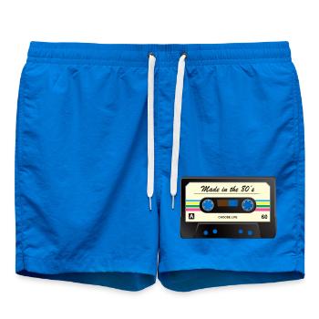 Made in the 80's - Swim Trunks - cobalt blue - Front