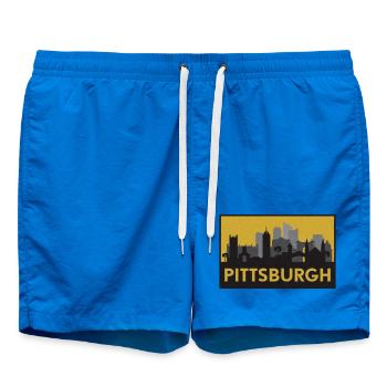 Pittsburgh Silhouette Or - Short de bain - cobalt blue - Devant
