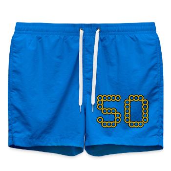 50. 50 JAHRE. 50-JÄHRIGES JUBILÄUM. 50-JÄHRIGES JUBILÄUM. - Badeshorts - Cobalt blue - Vorne
