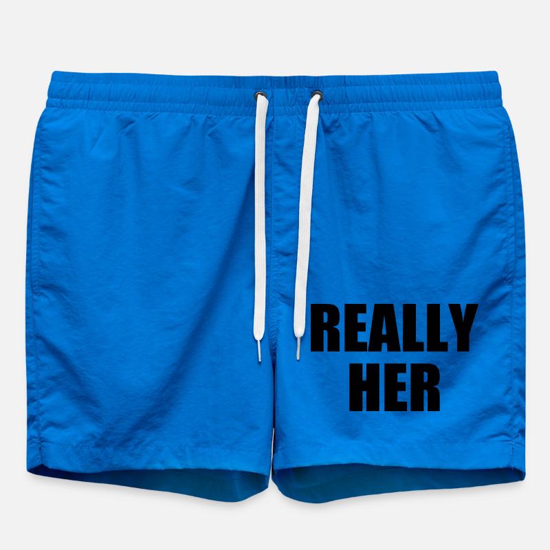 really her - Swim Trunks - cobalt blue