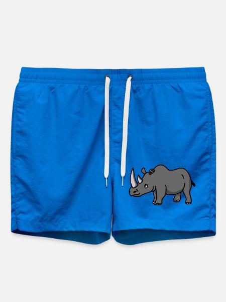 Rhinoceros - Swim Trunks - cobalt blue