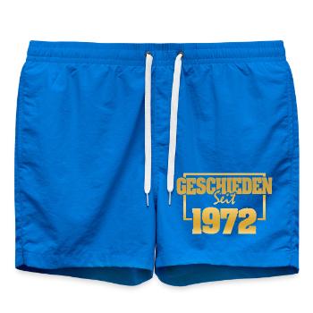 Ehefrau 1972 - Badeshorts - Cobalt blue - Vorne