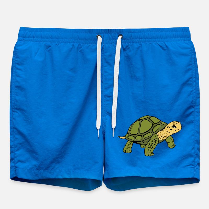 Turtle Turtles - Swim Trunks - cobalt blue