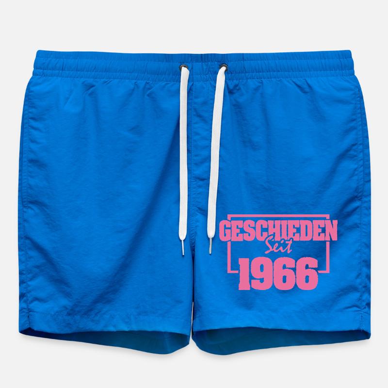 Single 1966 - Short de bain - cobalt blue