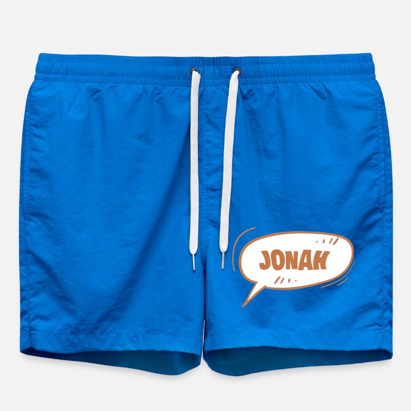 First name Jonah - Swim Trunks - cobalt blue