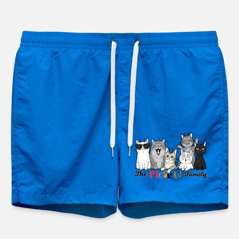 La Tribu des Chats Joyeux - Short de bain - cobalt blue