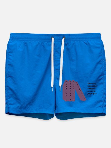 DEIN Leben. Your life. - Badeshorts - Cobalt blue