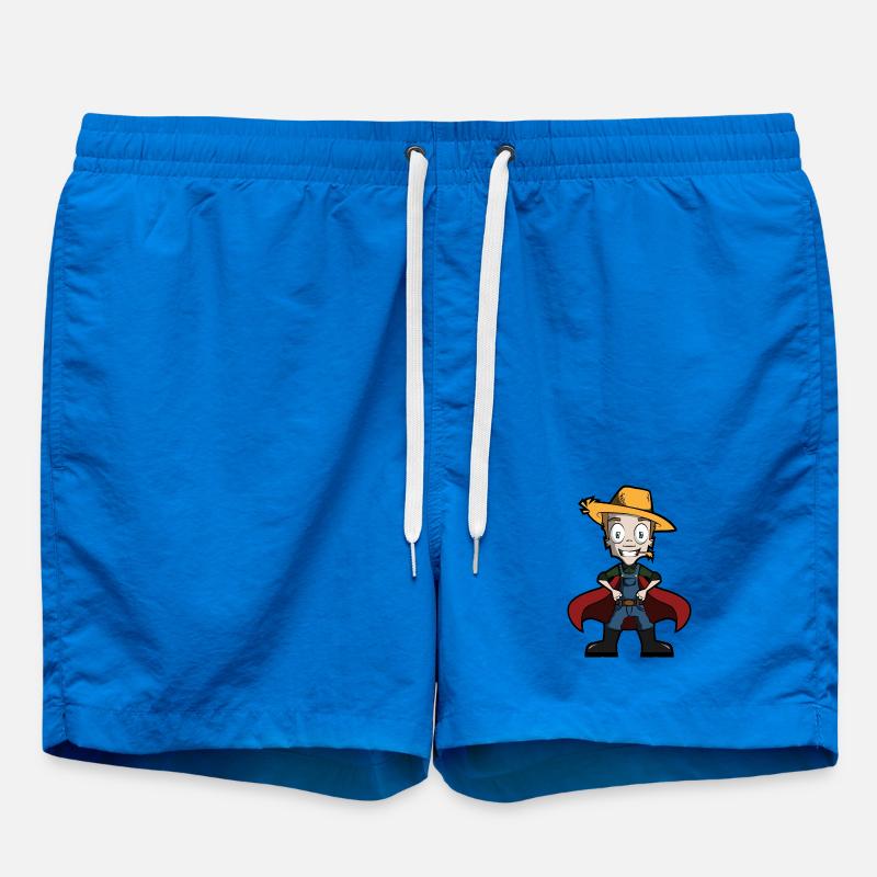 Laughing farmer - Swim Trunks - cobalt blue