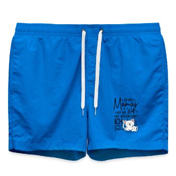 So viele Mamas Beste Mama Baby Muttertag Geschenk - Badeshorts - Cobalt blue - Vorne