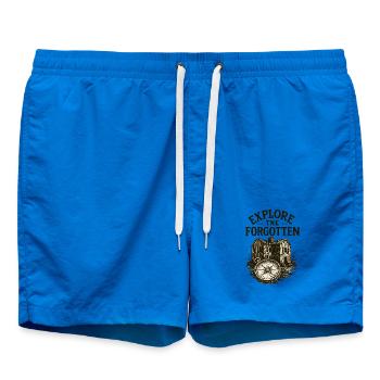 Urbex - Urban Exploration - Urban Explorer - Swim Trunks - cobalt blue - Front